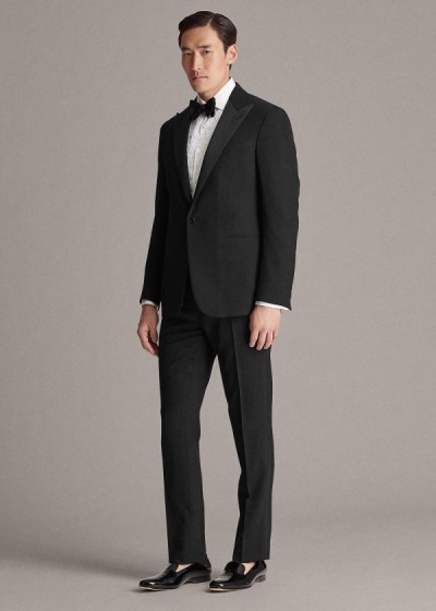 Men's Ralph Lauren Gregory Wool Peak-Lapel Tuxedo | 180635OTI